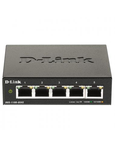 D-link dgs-1100-05v2 switch 5xgigabit easysmart