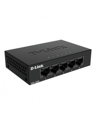 D-link dgs-105gl switch 5xgb metal plug&play