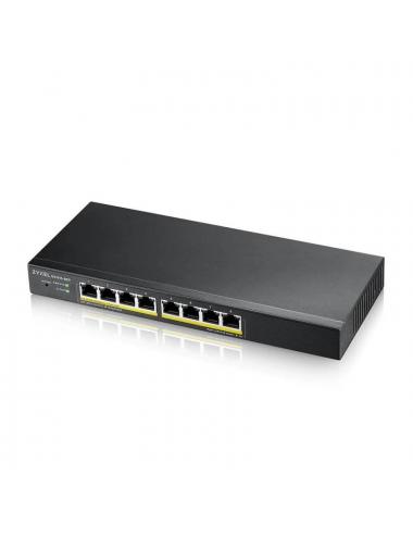 Zyxel gs1915-8ep smart switch 8xgbe poe 60w nebula
