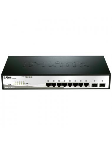 D-link dgs-1210-10/e switch 8xgb 2xsfp