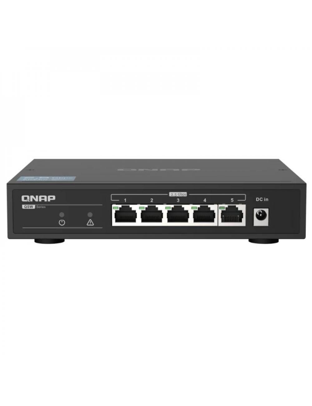 Qnap qsw-1105-5t switch no gest 5x2.5gbe