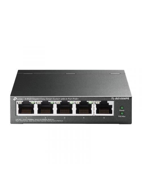 Tp-link tl-sg105mpe switch 5xgbe (4poe+) metal