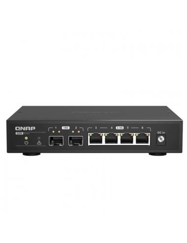 Qnap qsw-2104-2s switch 2x10gbe sfp+ 4x2.5gbe