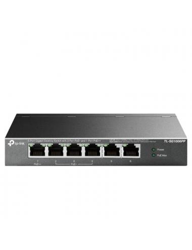 Tp-link tl-sg1006pp switch 6xgb (3xpoe+ 1xpoe++)