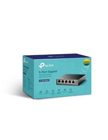 Tp-link tl-sg1005lp switch 5xgb (4xpoe+)