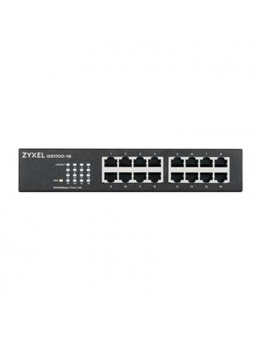 Zyxel gs1100-16 v3 switch 16xgbe no gest desk/rack