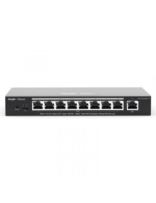 Reyee es209gc-p switch 9xgbe (8 poe/poe+) 120w
