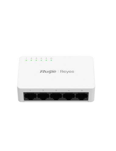 Reyee unmanaged switch 5xgb rj45 plastic case