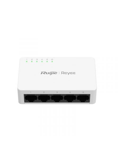 Reyee unmanaged switch 5xgb rj45 plastic case
