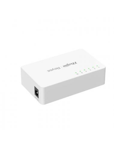 Reyee unmanaged switch 5xgb rj45 plastic case