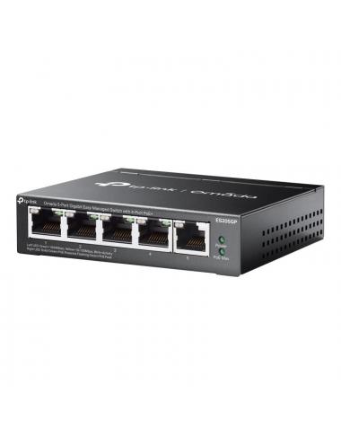 Tp-link es205gp switch 4xgb poe+ 1xgb 65w desktop
