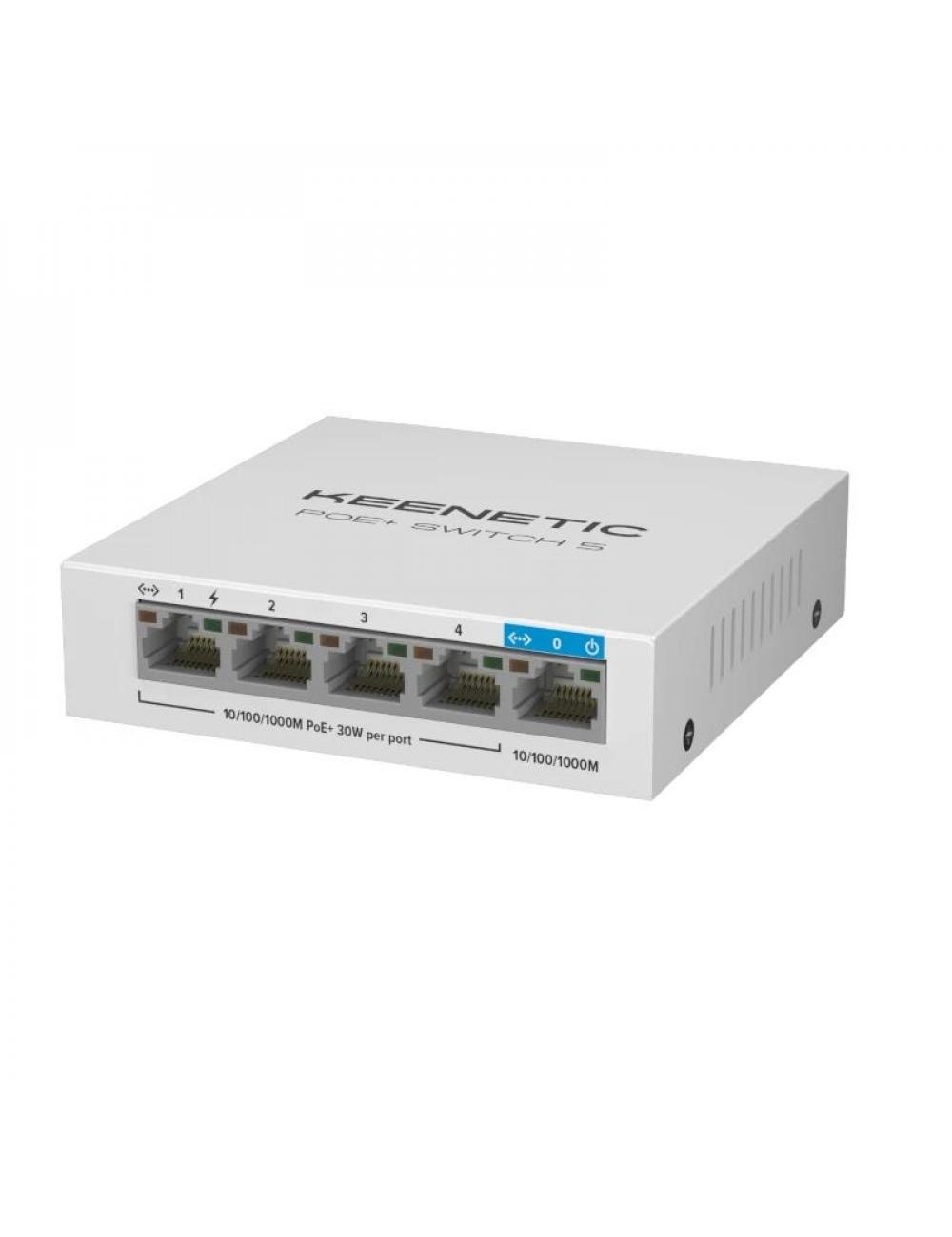 Keenetic poe switch 5 gigabit 5 puertos