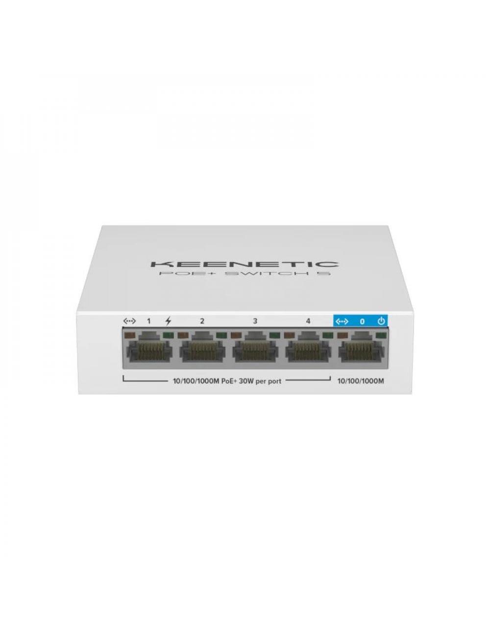 Keenetic poe switch 5 gigabit 5 puertos