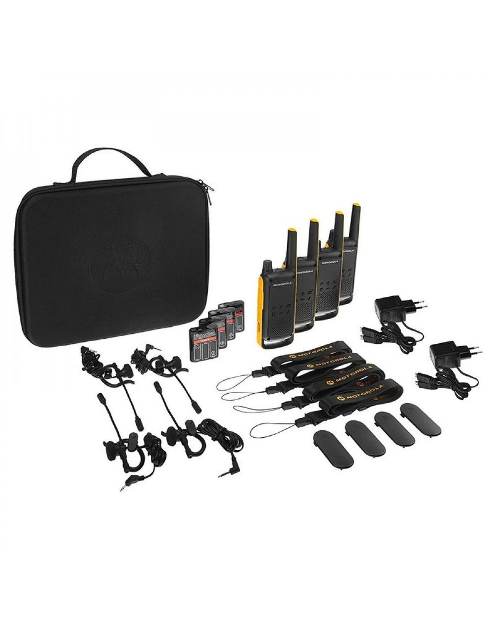 Motorola t82 extreme walkie talkie 10km 16ch quad