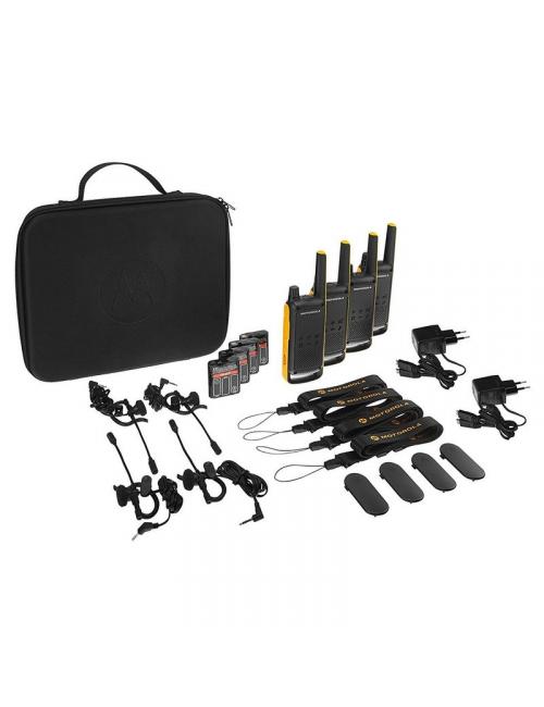 Motorola t82 extreme walkie talkie 10km 16ch quad