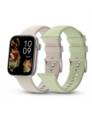 Spc smartwatch smartee duo 2 1.78" blanco + correa
