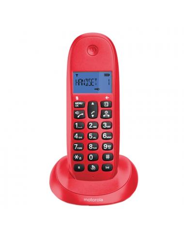 Motorola c1001 lb+ telefono dect cereza