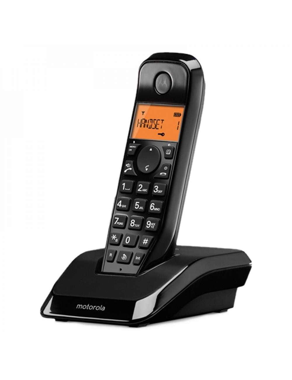 Motorola s1201 telefono dect negro