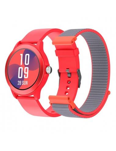 Spc smartwatch smartee duo vivo rojo + correa extr
