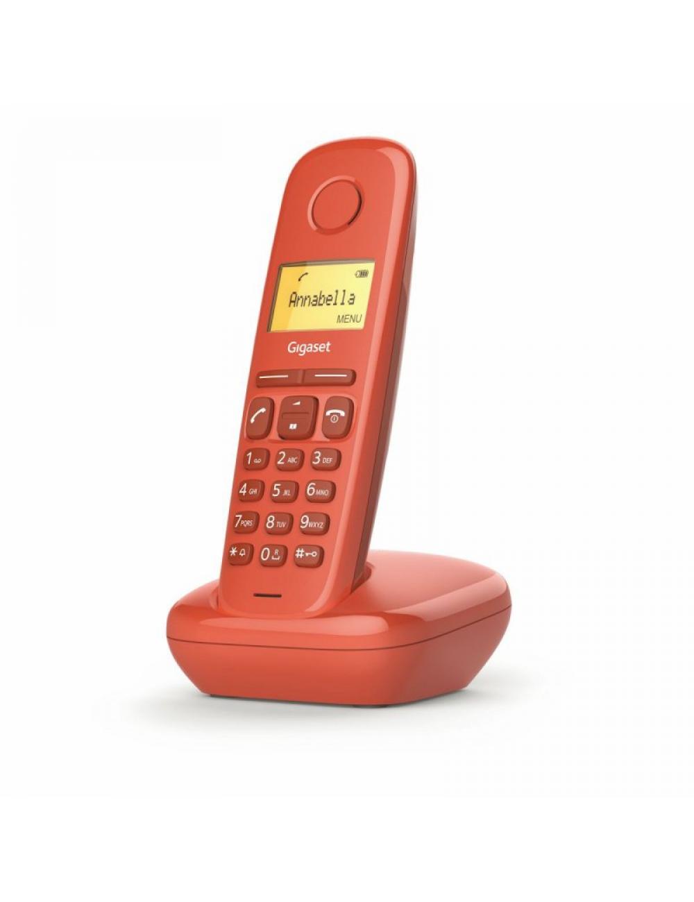 Gigaset a170 inal疥brico dect rojo