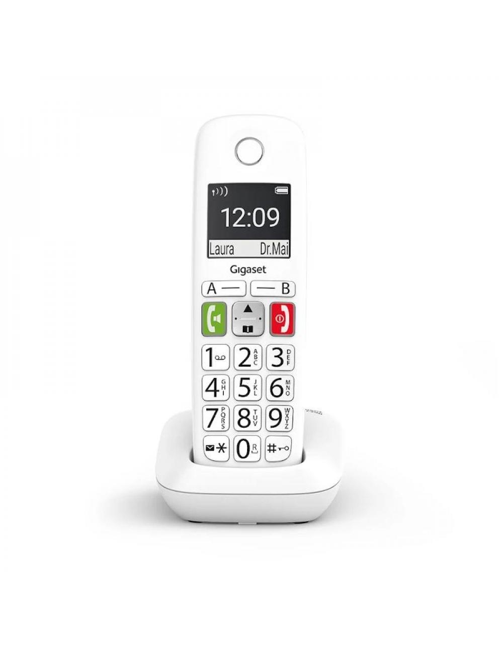 Gigaset e290 inal疥brico dect blanco