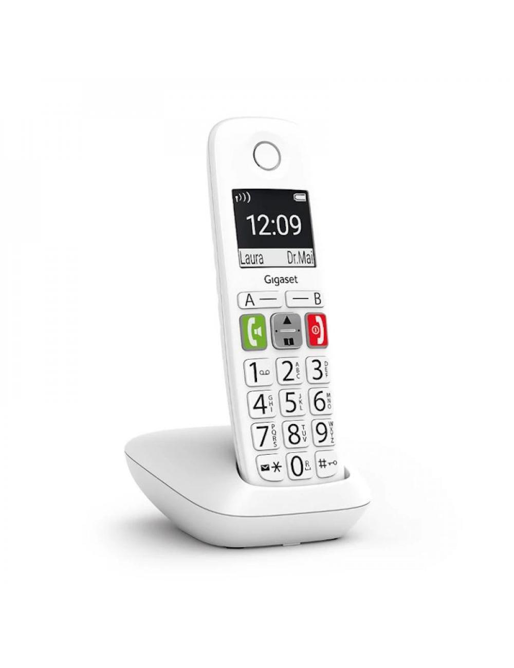 Gigaset e290 inal疥brico dect blanco