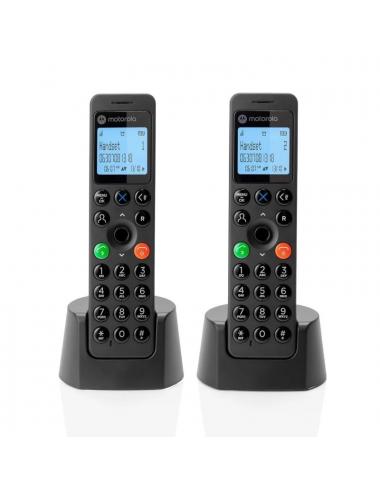 Motorola dot202 tel馭ono dect duo negro