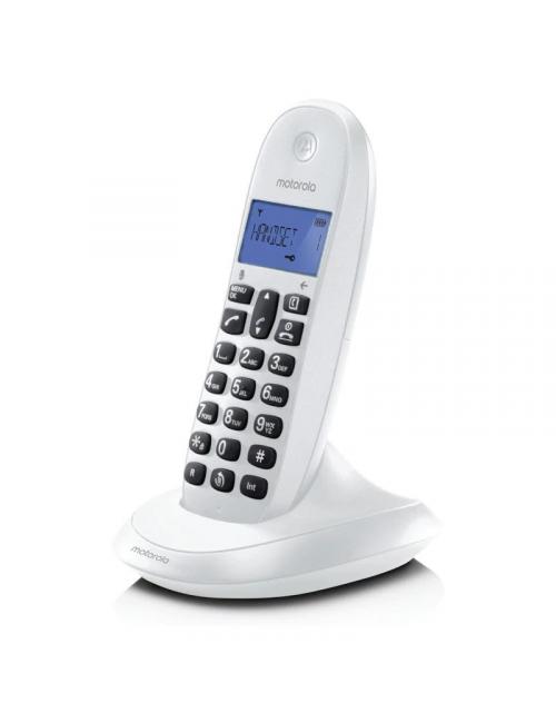Motorola c1001 cb+ telefono dect blanco