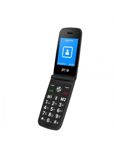 Spc 2325n titan telefono movil bt fm negro