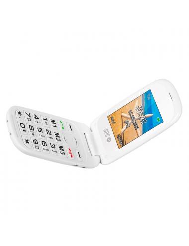 Spc 2304b harmony telefono movil bt fm + dock blan