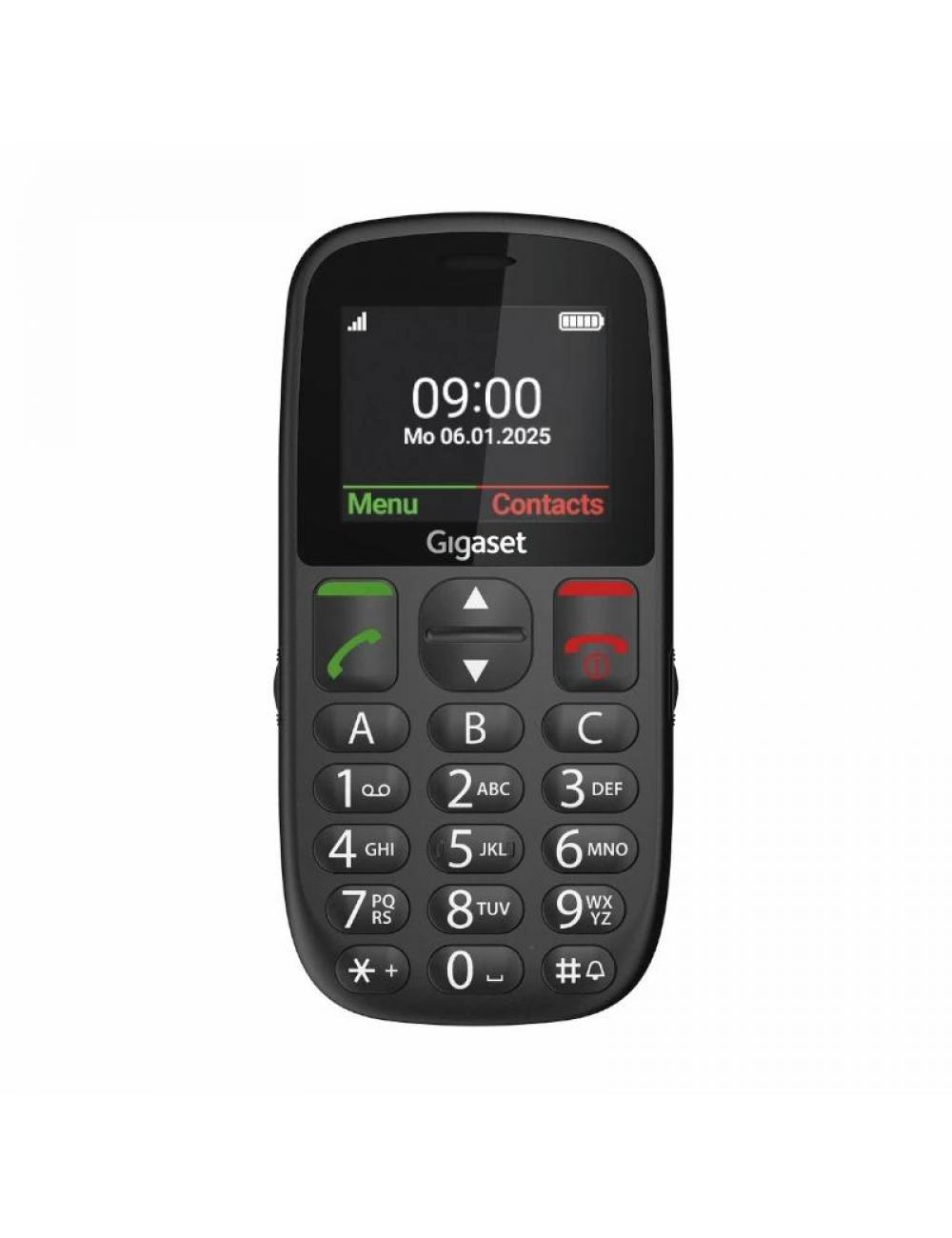Gigaset mil senior gl395 2.2" sim negro