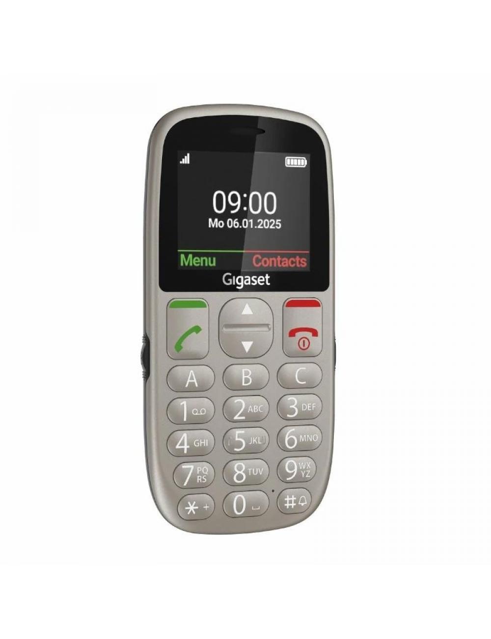 Gigaset mil senior gl395 2.2" sim grey titanium