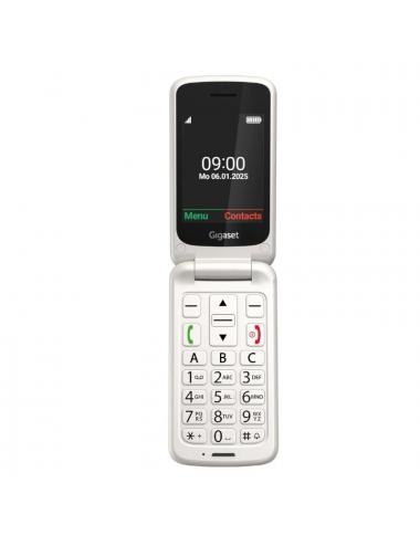 Gigaset mil senior gl595 2.8" sim blanco perla
