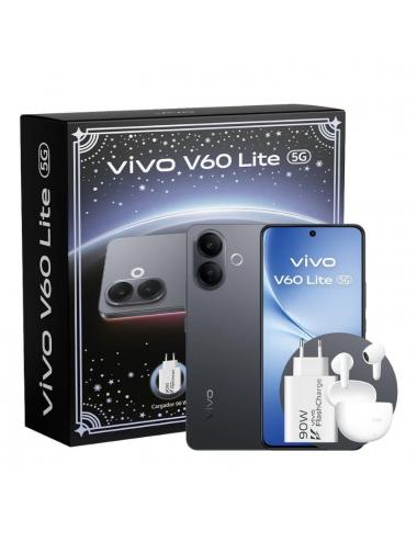 Vivo v60 lite 5g 6.77" 8gb 256gb black bundle