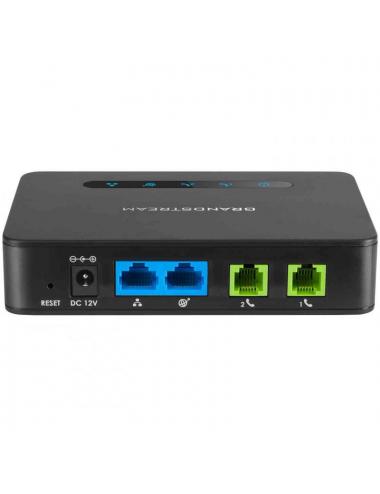 Grandstream gateway ata ht812 (2fxs-1eth)