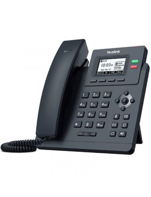 Yealink sip-t31 2 cuentas, sin poe, con psu