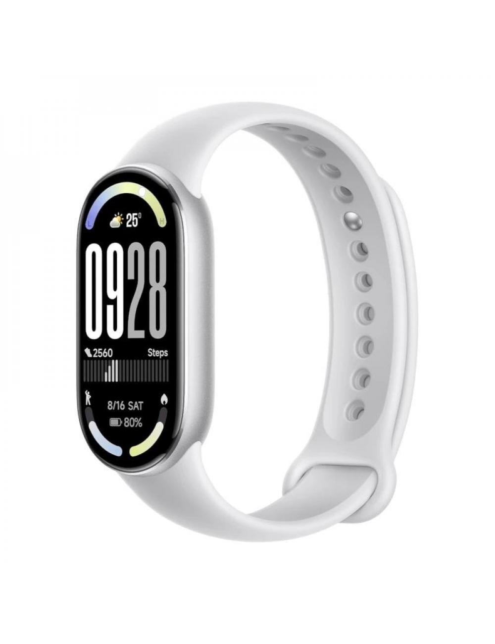 Xiaomi pulsera mi smart band 10 glacier silver