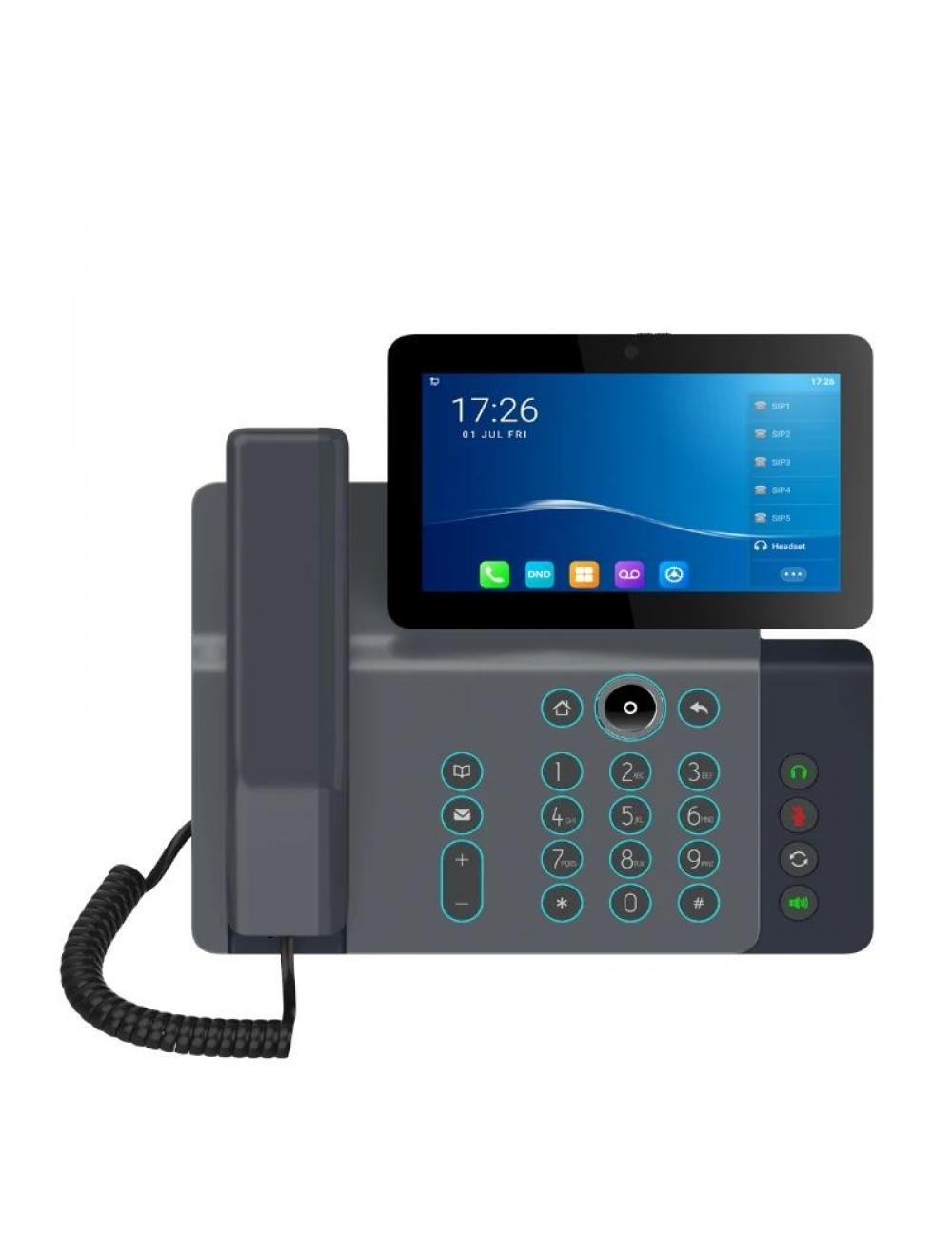 Fanvil v67, 20 l匤eas sip, tel馭ono android