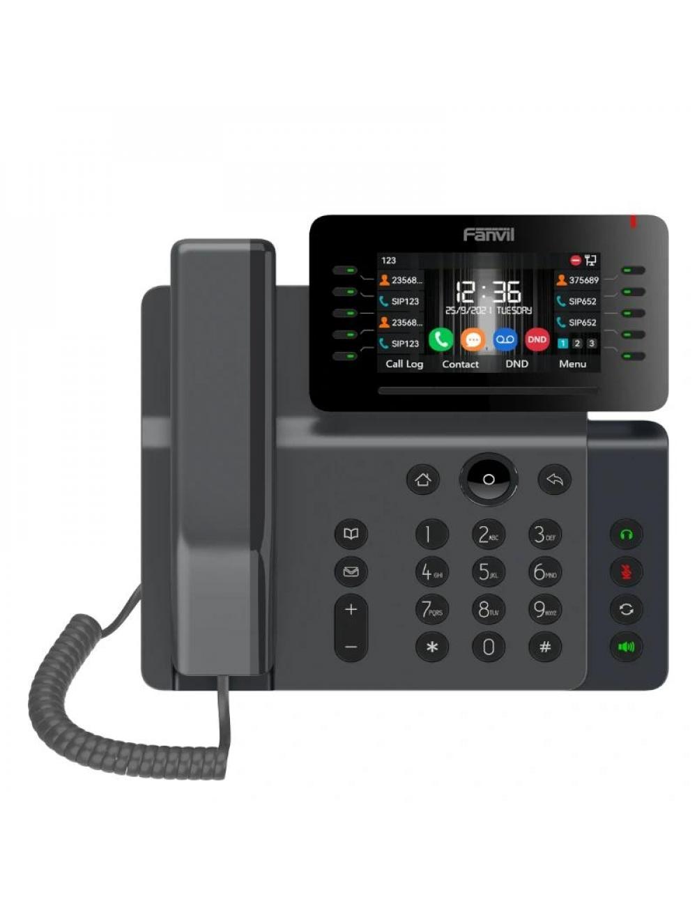 Fanvil v65, 20 l匤eas sip, cec de video