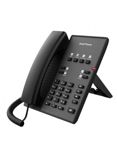 Fanvil h1, tel馭ono de hotel, 2 teclas de l匤ea