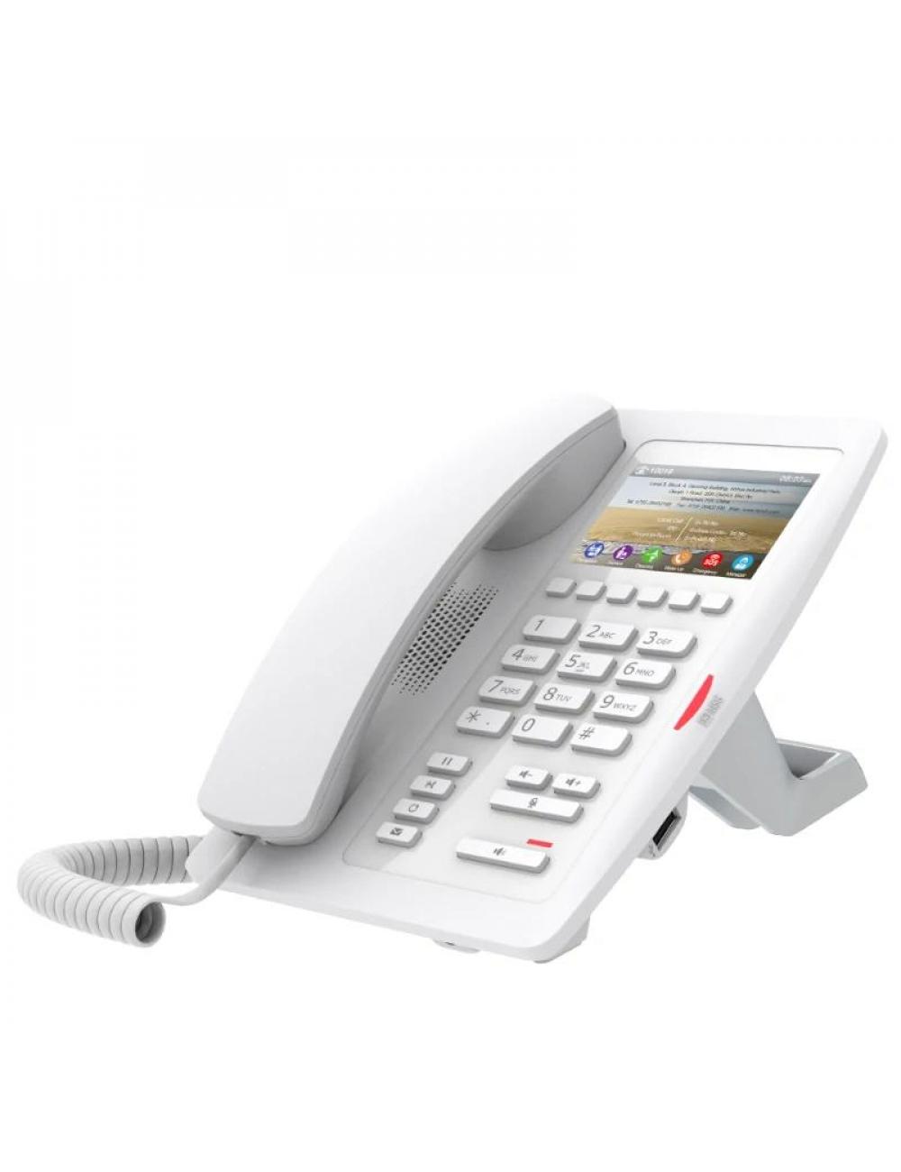 Fanvil h5 hotel tel馭ono ip, pantalla a color, poe