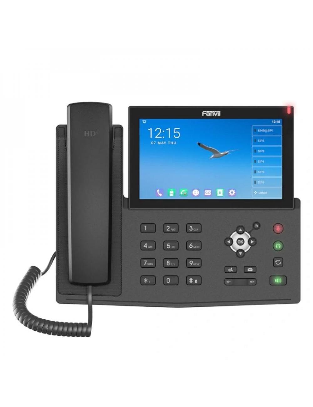 Fanvil x7a, 20 l匤eas sip, tel馭ono android