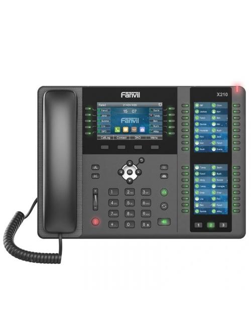 Fanvil x210, 20 l匤eas sip, 106 teclas dss