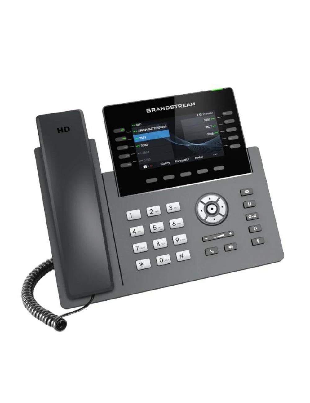 Grandstream ip phone grp2615 5 sip 2xgbe poe wifi