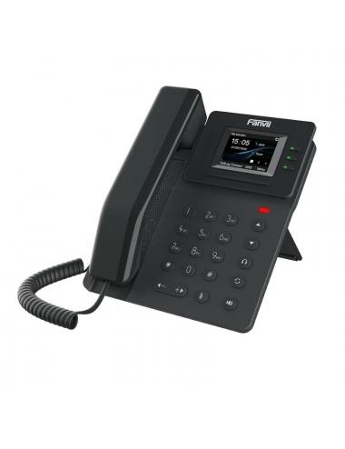 Fanvil v60p telefono ip 2.4" color poe 4 l匤eas