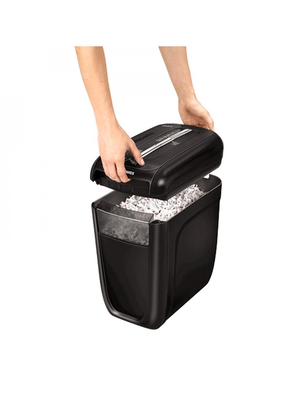 Fellowes destructora 60cs corte en tiras de 7mm