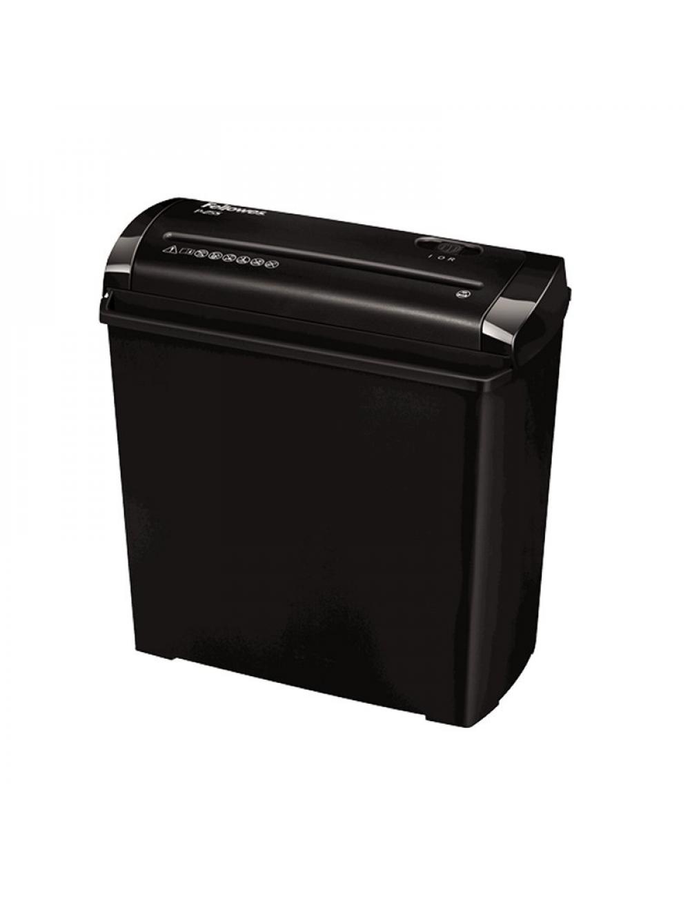Fellowes destructora p-25s corte en tiras de 7mm