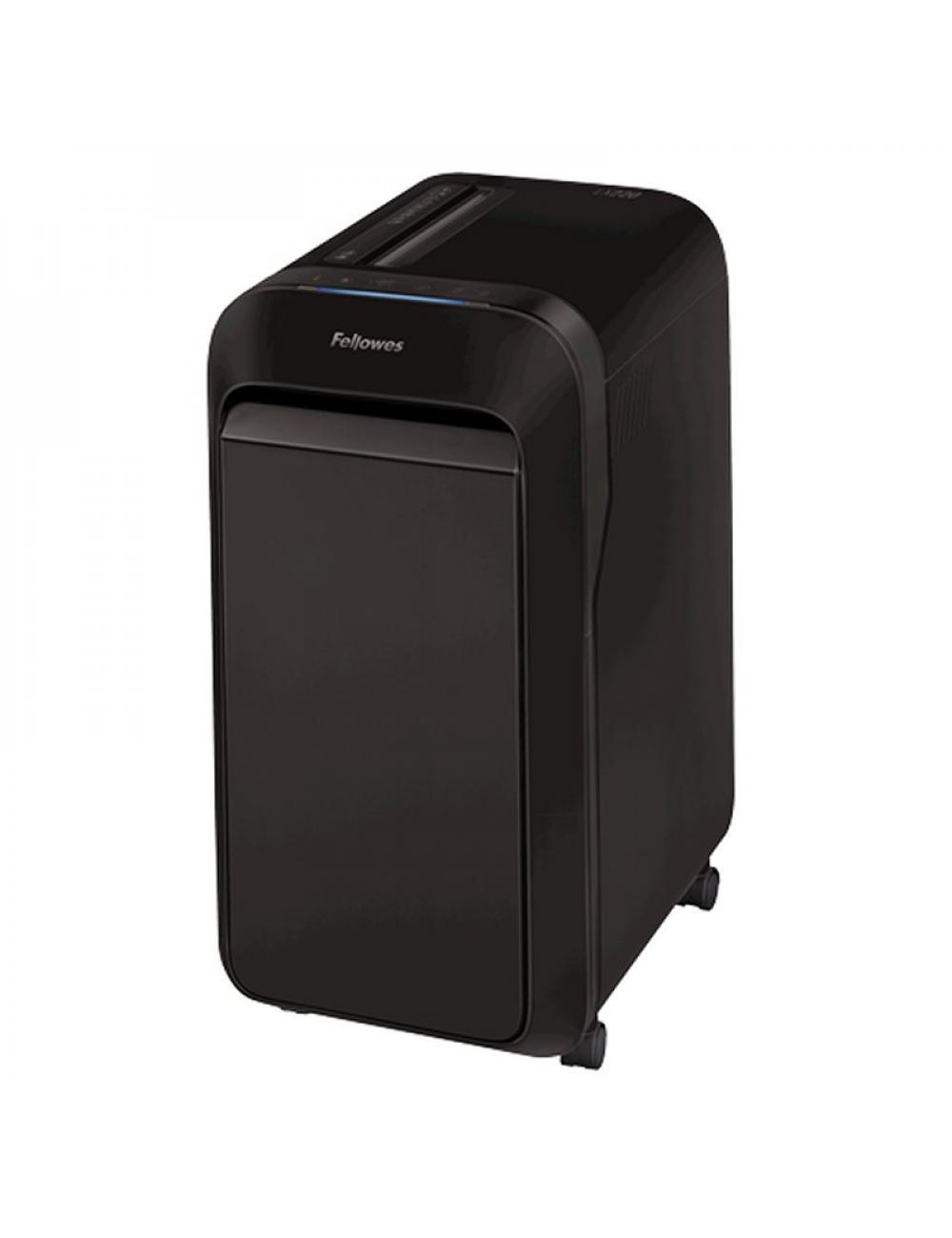 Fellowes destructora lx220 minicorte 4x12mm negra