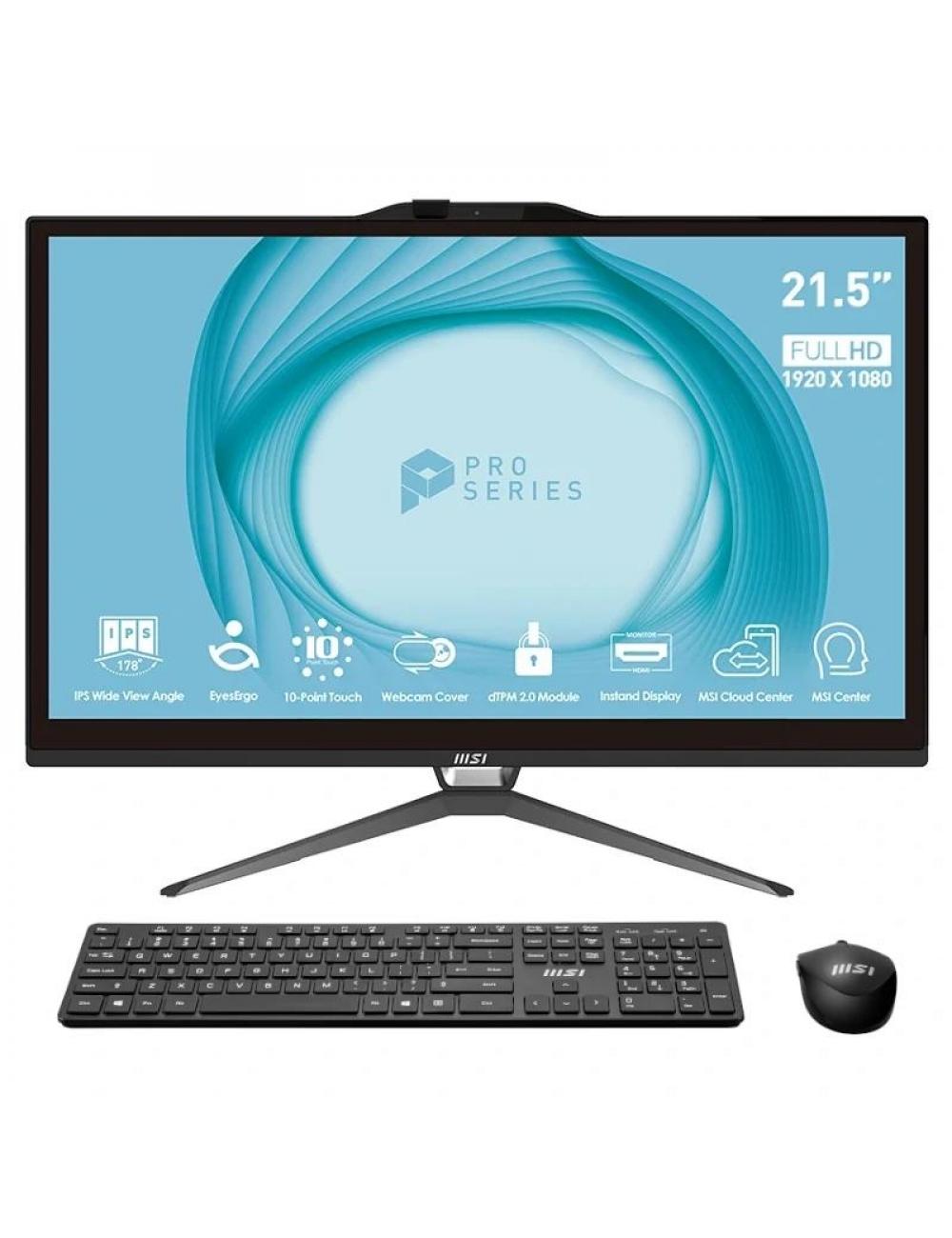 Msi pro ap222t-208es i3-13100 8 256 w11h 22" tac.n