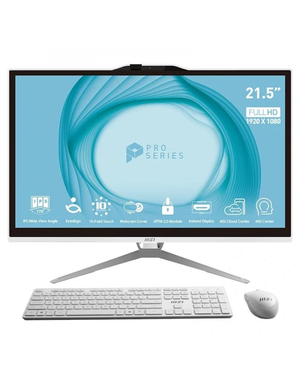 Msi pro ap222t-216es i3-13100 8 256 w11h 22" tac.b